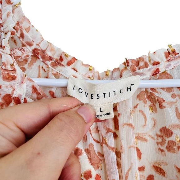 Love Stitch Boho Floral Maxi Dress - Picture 5 of 8